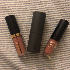 Three mini size nude lip